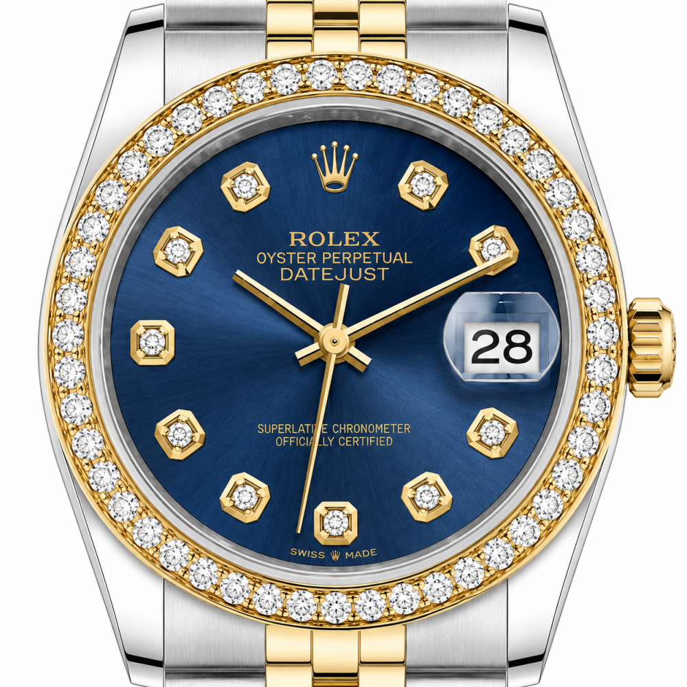 Rolex Datejust Midsize 31MM 68273 Diamond Watch